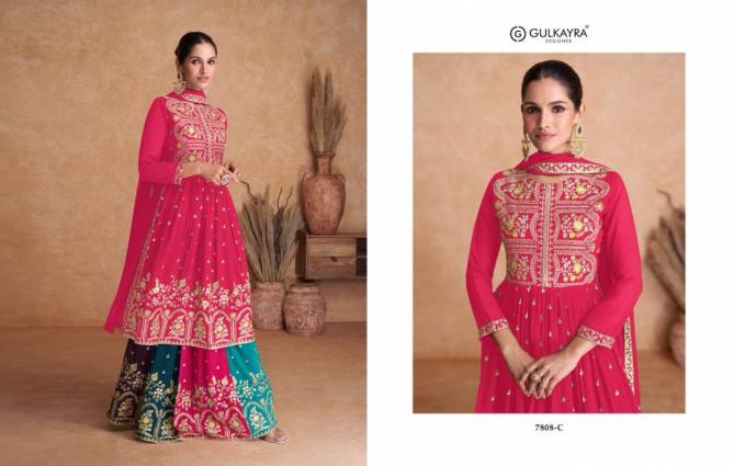 Gulkayra Almirah Georgette Wedding Salwar Suits Catalog
